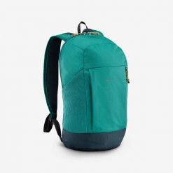 Plecak turystyczny Quechua Arpenaz NH100 10 litrów. Niebieskie plecaki QUECHUA, bez wzorów, duże, bez dodatków. Za 34.99 zł.