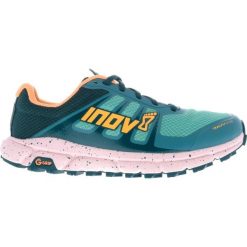 Buty trailowe damskie Inov-8 TrailFly G 270 V2. Zielone buty do biegania Inov-8, bez wzorów, z materiału, bez zapięcia, do biegania. Za 373.99 zł.