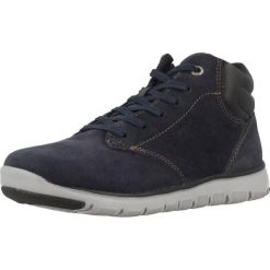 Buty GEOX J XUNDAY B.A Niebieski. Czarne buty trekkingowe Geox, bez wzorów, z tkaniny, bez zapięcia, trekkingowe. Za 186.99 zł.