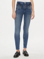 Liu Jo Jeansy UA4014 D4391 Niebieski Slim Fit. Niebieskie jeansy Liu Jo, bez wzorów, z bawełny. Za 369.99 zł.