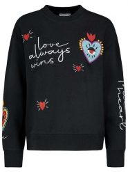 Sublevel Bluza w kolorze czarnym rozmiar: L. Czarne bluzy Sublevel, l, bez wzorów, bez ramiączek, bez kaptura. Za 136.13 zł.