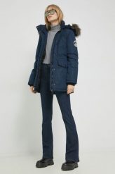 Superdry kurtka damska kolor granatowy zimowa. Niebieskie kurtki Superdry, na zimę, l, bez wzorów, bez kaptura. W wyprzedaży za 539.99 zł.
