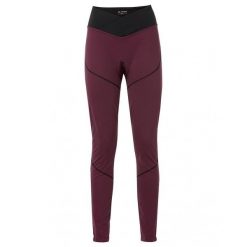 Legginsy damskie VAUDE Posta. Czerwone legginsy Vaude, z aplikacjami, z elastanu, biznesowe, długie. Za 627.05 zł.