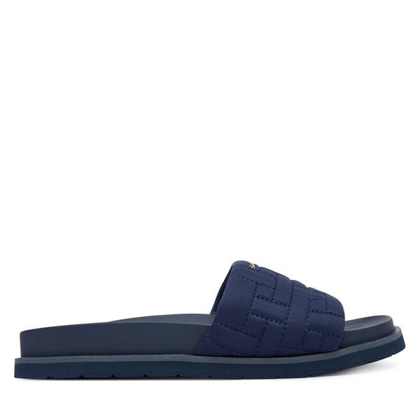 Klapki Gant. Niebieskie klapki Gant, bez wzorów, bez obcasa, bez zapięcia. Za 329.99 zł.
