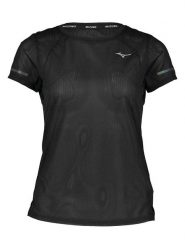 Mizuno Koszulka funkcyjna "DryAeroFlow" w kolorze czarnym rozmiar: L. Czarne t-shirty sportowe Mizuno, l, bez wzorów, bez ramiączek, outdoorowe. Za 88.02 zł.