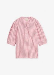 T-shirt z czystej bawełny organicznej. Białe t-shirty bonprix, bez wzorów, z bawełny, bez kołnierzyka, bez ramiączek. Za 82.99 zł.