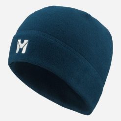 Czapka Millet Ubic Fleece Beanie - dark denim. Zielone czapki zimowe Millet, bez wzorów, z denimu, klasyczne. Za 97.75 zł.