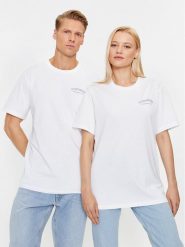 Converse T-Shirt Gf Retro Chuck Graphic Tee 2 10025913-A01 Biały Regular Fit. Białe t-shirty Converse, m, bez wzorów, z bawełny, retro, bez kołnierzyka, bez ramiączek. Za 89.99 zł.