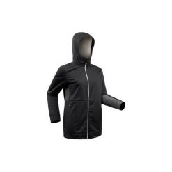 Bluza snowboardowa i narciarska SNB HDY damska. Czarne bluzy WED'ZE, l, bez wzorów, z elastanu, bez ramiączek, z kapturem. Za 149.99 zł.