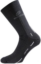 Skarpety merino WLS. Zielone skarpetki LASTING, bez wzorów, z elastanu. Za 93.30 zł.