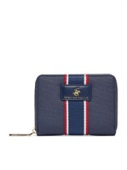 Beverly Hills Polo Club Portfel CEO-BHPC-W1-005-AW25 Granatowy. Niebieskie portfele Beverly Hills Polo Club, bez wzorów, z materiału. Za 69.99 zł.
