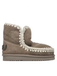 Mou Śniegowce MU.FW101050A Czarny. Czarne śniegowce Mou, bez wzorów, ze skóry, bez zapięcia. Za 1,009.00 zł.