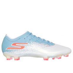 Buty piłkarskie Skechers Elite FG. Białe buty treningowe Skechers, bez wzorów, z materiału, bez zapięcia, na fitness i siłownię. Za 825.15 zł.