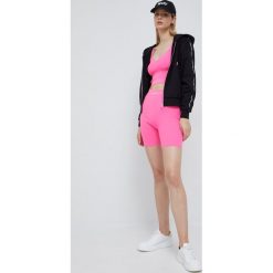 Calvin Klein Jeans top J20J218970.9BYY damski kolor różowy. Czerwone topy Calvin Klein Jeans, l, bez wzorów, z jeansu, bez kołnierzyka, bez ramiączek. W wyprzedaży za 179.99 zł.