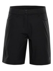 Alpine Pro Szorty softshellowe "Baka 2" w kolorze czarnym rozmiar: 38. Czarne szorty sportowe Alpine Pro, bez wzorów, z materiału, outdoorowe. Za 166.88 zł.