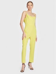 Marciano Guess Kombinezon 3GGK89 8080Z Żółty Regular Fit. Żółte sukienki Marciano Guess, z aplikacjami, z syntetyku, bez kołnierzyka, bez ramiączek. Za 869.99 zł.