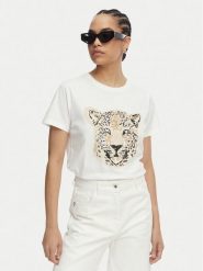 LOLA CASADEMUNT T-Shirt MS2615009 Biały Regular Fit. Białe t-shirty LOLA CASADEMUNT, xl, bez wzorów, z bawełny, bez kołnierzyka, bez ramiączek. Za 294.99 zł.