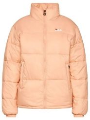 Damska kurtka Fila WOMEN UI puff jacket 688379-A712. Czerwone kurtki Fila, xs, bez wzorów, z materiału, sportowe, z kapturem. Za 248.63 zł.