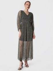 NAF NAF Sukienka codzienna Kona R1 THNR175A Kolorowy Regular Fit. Sukienki NAF NAF, na co dzień, bez wzorów, z syntetyku, bez kołnierzyka, bez ramiączek, proste. Za 239.99 zł.