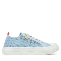 Trampki Roxy. Niebieskie trampki Roxy, bez wzorów, bez zapięcia. Za 119.99 zł.