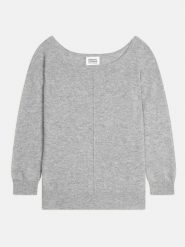 AUTHENTIC CASHMERE Kaszmirowy sweter "Faraut" w kolorze jasnoszarym rozmiar: M. Szare swetry AUTHENTIC CASHMERE, m, bez wzorów, z kaszmiru, bez ramiączek. Za 347.99 zł.