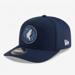 Czapka z daszkiem New Era NBA 970SS Timberwolves - 60755426. Niebieskie czapki z daszkiem New Era, bez wzorów. Za 171.35 zł.