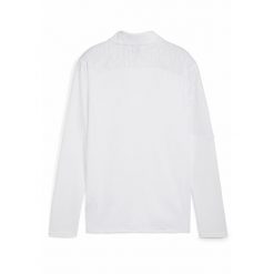 Młodzieżowa bluza treningowa z zamkiem 1/4 Valencia CF PUMA White. Biała bluzy Puma, m, bez wzorów, bez kaptura, do piłki nożnej. W wyprzedaży za 249.00 zł.