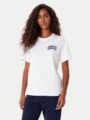Adidas T-Shirt Collegiate Graphic JV8545 Biały Regular Fit. Białe t-shirty adidas, xl, bez wzorów, z bawełny, bez kołnierzyka, bez ramiączek. Za 109.99 zł.