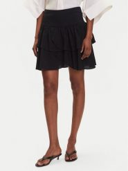 Vero Moda Spódnica mini Clara 10336425 Czarny Regular Fit. Czarne spódnice Vero Moda, m, bez wzorów, z wiskozy, mini. Za 119.99 zł.