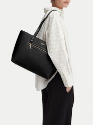 MEXX Torebka CEO-MEXX-S-010-10 Czarny. Czarne shopper bag Mexx, bez wzorów, ze skóry, bez dodatków. Za 229.99 zł.