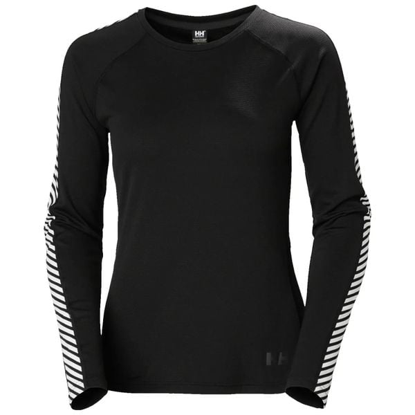 Bluza damska Helly Hansen lifa active stripe crew. Czarne bluzy Helly Hansen, l, bez wzorów, z poliesteru, bez ramiączek, bez kaptura. Za 233.95 zł.
