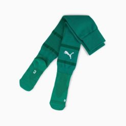 Skarpety piłkarskie unisex Puma TEAMFINAL zielone 70574605 rozmiar 39-42. Zielone skarpetki Puma, bez wzorów. Za 81.47 zł.