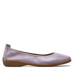 Baleriny Josef Seibel. Fioletowe baleriny Josef Seibel, bez wzorów, bez obcasa, bez zapięcia. Za 249.99 zł.