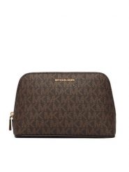 MICHAEL Michael Kors Kosmetyczka 32F5GJ6T5B Brązowy. Brązowe torebki klasyczne MICHAEL Michael Kors, bez wzorów, ze skóry, bez dodatków. Za 339.99 zł.