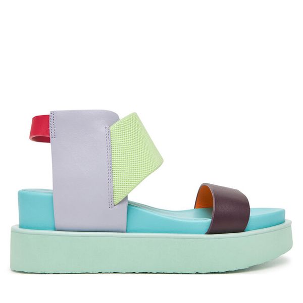 Sandały United Nude. Sandały United Nude, bez wzorów, bez obcasa, na koturnie, bez zapięcia. Za 669.99 zł.