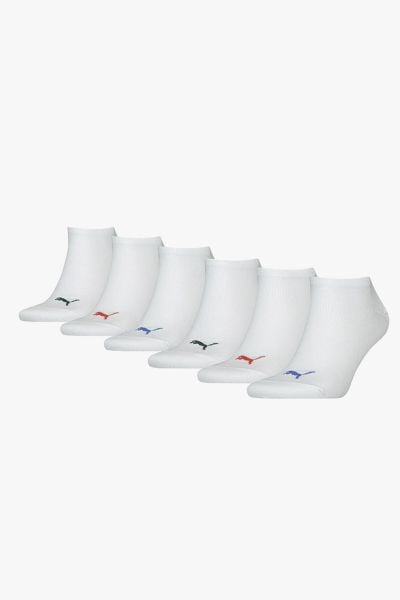Skarpety UNISEXNEAKER SIMPLE 6 szt. Białe skarpetki Puma, bez wzorów. Za 87.99 zł.
