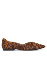 Caprice Baleriny 9-22110-42 Pomarańczowy. Brązowe baleriny Caprice, bez wzorów, ze skóry, bez obcasa, bez zapięcia. Za 246.99 zł.
