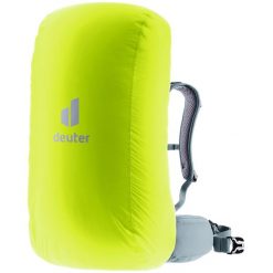 Pokrowiec przeciwdeszczowy na plecak Deuter Rain Cover I - neon. Żółte plecaki Deuter, bez wzorów, bez dodatków. Za 83.99 zł.