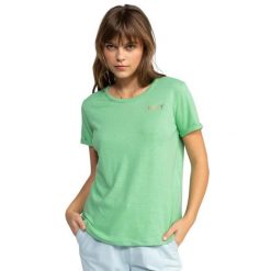 Koszulka dla Kobiety SATURDAZE Zielony. Zielone t-shirty sportowe Roxy, m, bez wzorów, z bawełny, bez ramiączek. W wyprzedaży za 45.00 zł.