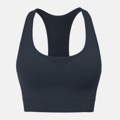 FLEX SEAMLESS damski biustonosz sportowy. Niebieskie biustonosze sportowe Head, bez wzorów. Za 260.00 zł.