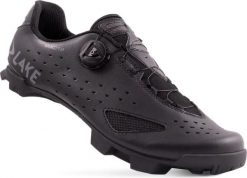 Buty Lake MX219-X. Czarne buty treningowe Lake, bez wzorów, z gumy, bez zapięcia, rowerowe. Za 997.00 zł.