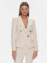 Rinascimento Marynarka CFC0117675003 Beżowy Regular Fit. Brązowe marynarki i żakiety Rinascimento, m, bez wzorów, z syntetyku, bez ramiączek. Za 349.99 zł.