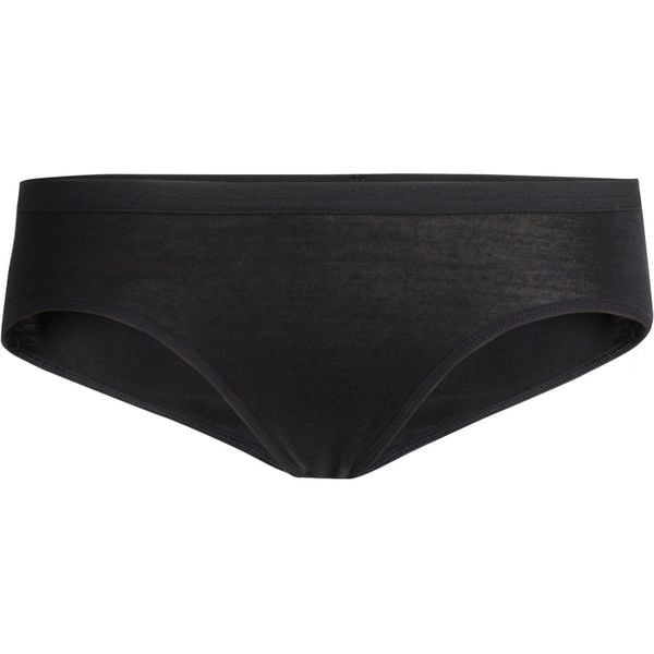 Majtki termoaktywne damskie icebreaker Siren Hipkini. Czarne bielizna termoaktywna damska Icebreaker, bez wzorów, bez ramiączek. Za 139.99 zł.