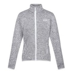 Bluza Polarowa Damska Melanżowy Pełen Suwak Newhill. Szare bluzy bez kaptura Regatta, na zimę, xs, bez wzorów, z polaru, bez kaptura, trekkingowe. Za 76.99 zł.