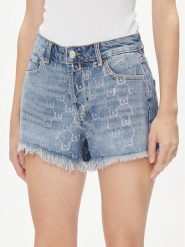 Liu Jo Szorty jeansowe UA4095 D4854 Niebieski Regular Fit. Niebieskie szorty Liu Jo, bez wzorów, z bawełny. Za 459.99 zł.