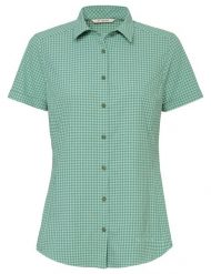 Koszula turystyczna damska Vaude Seiland Shirt III. Szare koszule Vaude, bez wzorów, z materiału, bez kołnierzyka, bez ramiączek. Za 302.49 zł.