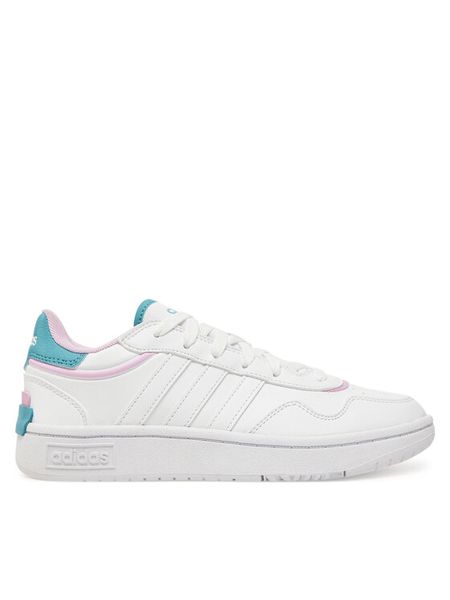 Adidas Buty do koszykówki Hoops 3.0 SE JI3452 Biały. Białe buty treningowe adidas, bez wzorów, ze skóry, bez zapięcia, do koszykówki. Za 224.99 zł.