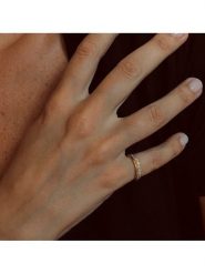 OR Carats Złoty pierścionek z diamentem rozmiar: 60. Żółte pierścionki OR Carats, z diamentem, złote. Za 1,739.99 zł.