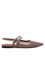 Vagabond Shoemakers Baleriny Hermine 5733-260-09 Brązowy. Brązowe baleriny Vagabond Shoemakers, bez wzorów, ze skóry, bez obcasa, bez zapięcia. Za 409.99 zł.