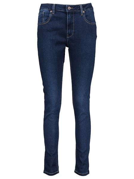 Pepe Jeans Dżinsy - Skinny fit - w kolorze granatowym rozmiar: W31/L30. Niebieskie jeansy Pepe Jeans, l, z aplikacjami, z jeansu, klasyczne. Za 187.96 zł.